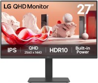 Photos - Monitor LG 27BA45QB black