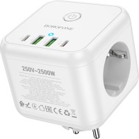 Photos - Surge Protector / Extension Lead Borofone BAC11