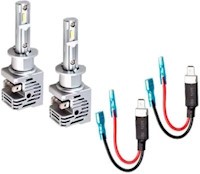Photos - Car Bulb EA LightX LED M4 H10 5500K 2pcs