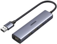 Photos - Card Reader / USB Hub Ugreen CM473