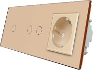 Фото - Розетка Livolo VL-C701Z/C702Z/C7C1EU-13 золотистий