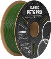Photos - 3D Printing Material Elegoo PETG PRO Olive Green 1kg 1 kg  olive