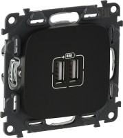 Фото - Розетка Legrand Valena Allure 754998 черный