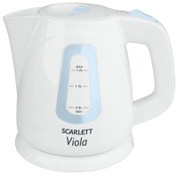 Photos - Electric Kettle Scarlett SC-220 2200 W 1.2 L  white