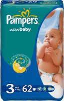 Фото - Підгузки Pampers Active Baby 3 / 62 pcs 