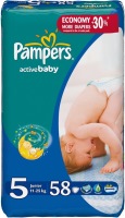 Фото - Підгузки Pampers Active Baby 5 / 58 pcs