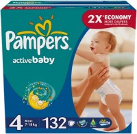 Фото - Підгузки Pampers Active Baby 4 / 132 pcs 