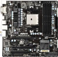 Photos - Motherboard ASRock FM2A75 Pro4-M
