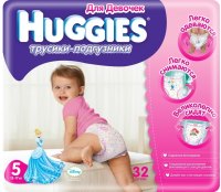 Фото - Подгузники Huggies Pants Girl 5 / 32 pcs 