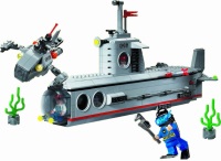 Photos - Construction Toy Qman Enlighten Submarine 816