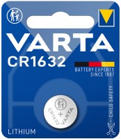 Фото - Акумулятор / батарейка Varta 1xCR1632