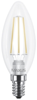 Фото - Лампочка Maxus 1-LED-537 C37 FM-C 4W 3000K E14
