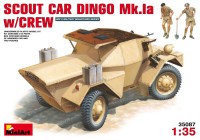 Фото - Сборная модель MiniArt Scout Car Dingo Mk.1a w/Crew (1:35) 