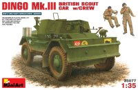 Фото - Сборная модель MiniArt Dingo Mk.III British Scout Car w/Crew (1:35) 