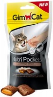 Фото - Корм для кішок Gimpet Adult Nutri Pockets Poultry/Biotin 0.06 kg