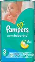 Фото - Підгузки Pampers Active Baby-Dry 3 / 62 pcs 