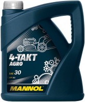 Фото - Моторне мастило Mannol 4-Takt Agro SAE 30 4 л