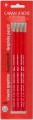 Caran dAche Set of 4 Grafik Edelweis Red