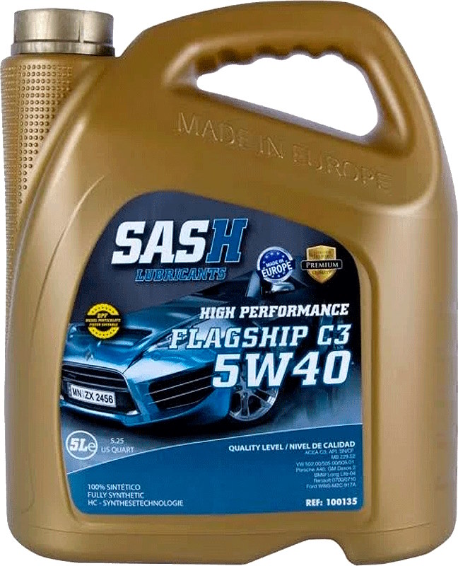 Sash Flagship C3 5W-40 5 L (100135) - buy engine Oil: prices